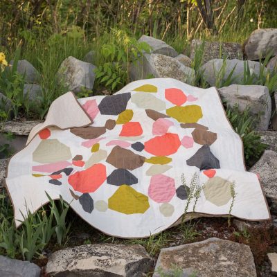 River Rocks quilt – the cover sample