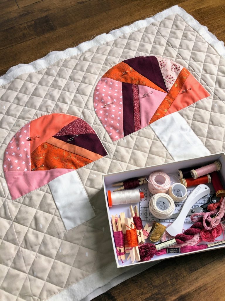 Brave enough for a little experimental quilting adventure?