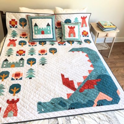 Dragon Dreams: How to upgrade to a twin-size quilt