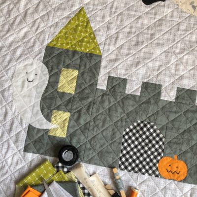 Little Kingdom: How to make a jumbo castle quilt