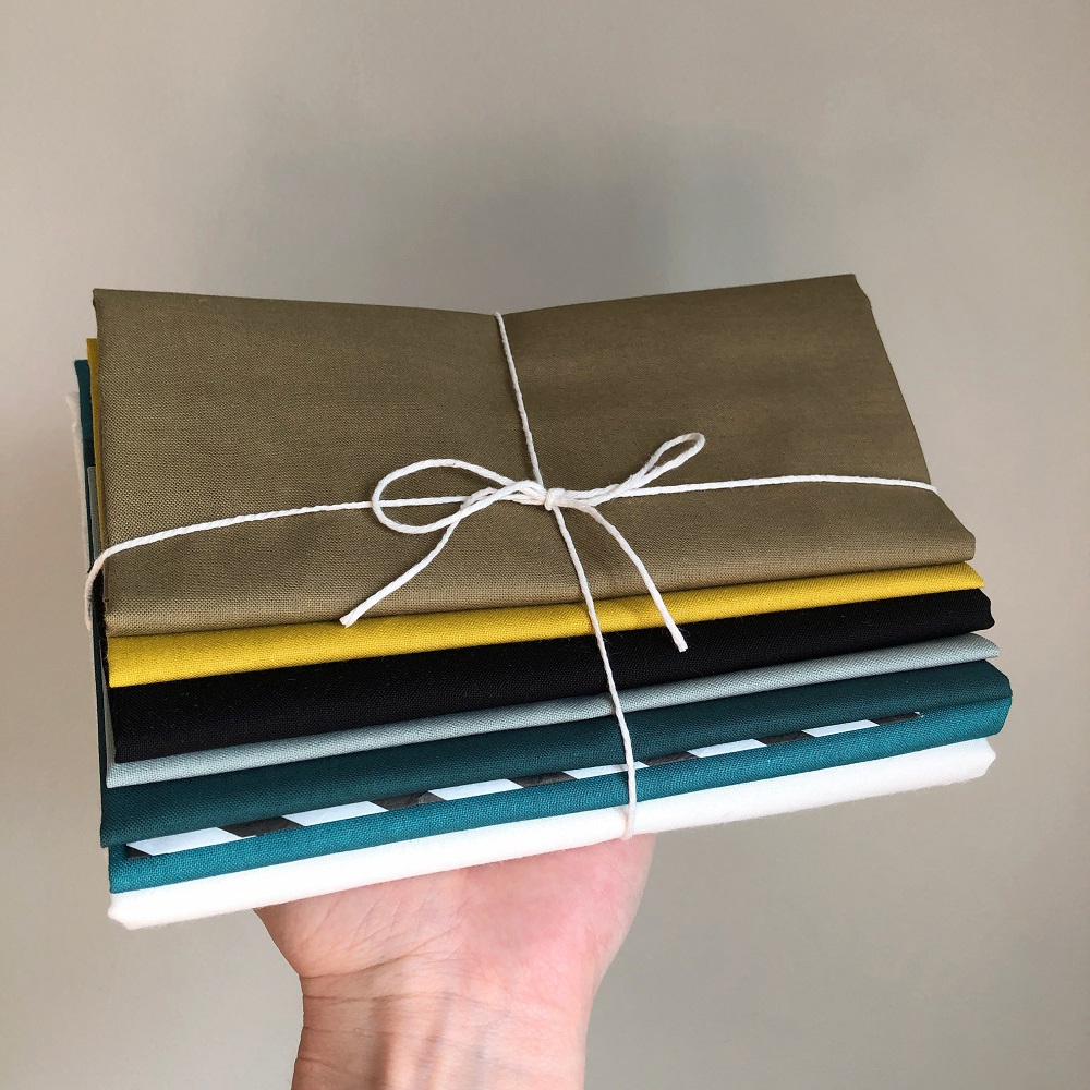 Mini Dragon Dreams + Crow Quilt Kit (Teal) - Image 2