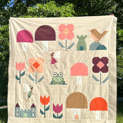 How to make a sweet and magical Fairy Meadow quilt